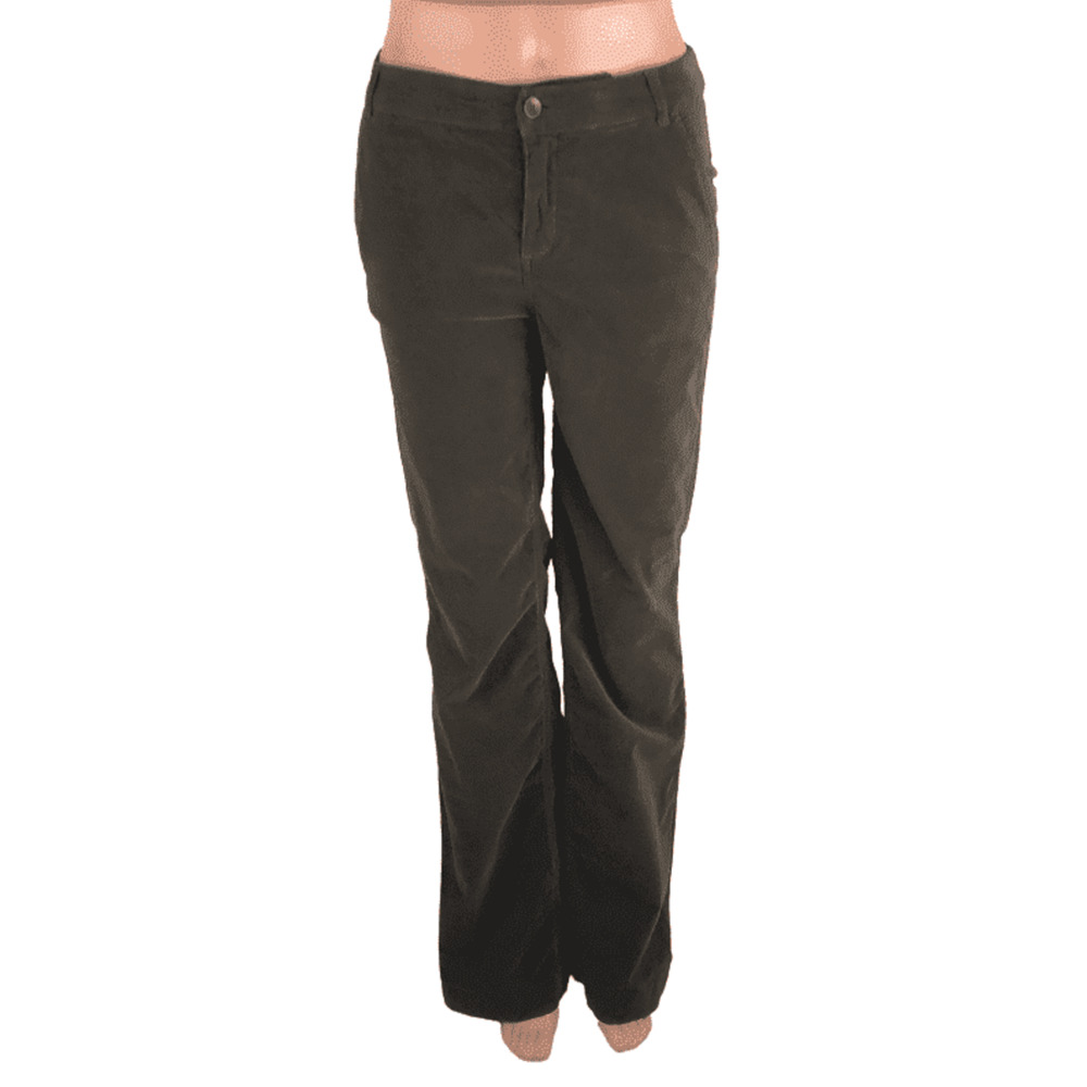 Corel women's velour brown pants size 34